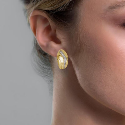 Aros ARTLINEA Plata y Circones Nuvola ZOR1309D