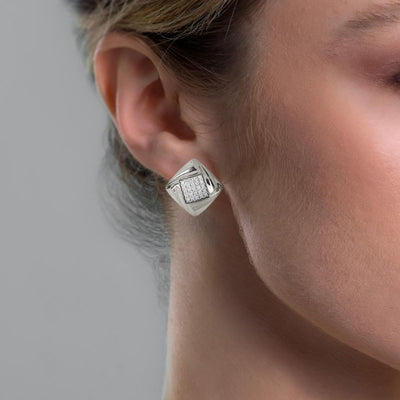 Aros ARTLINEA Plata y Circones Nuvola ZOR1313