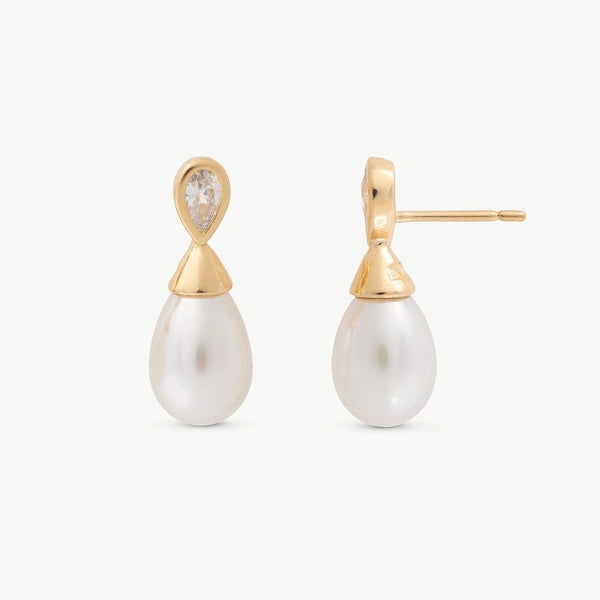Aros MAJORICA Selene Perla 8x10mm