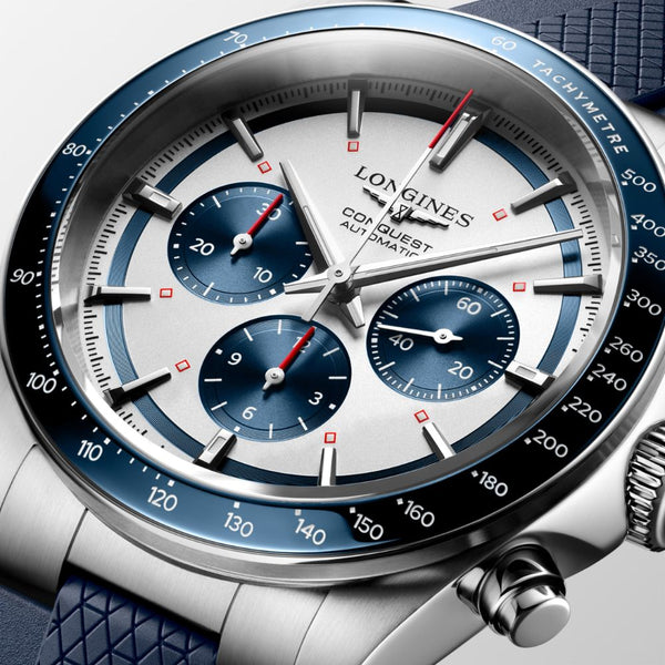 Reloj Longines Conquest Chronograph Automático 42 mm  L3.835.4.98.9