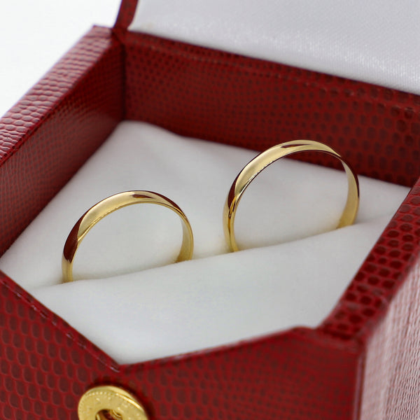 Argolla Matrimonio Inglés 3 X 0.7mm