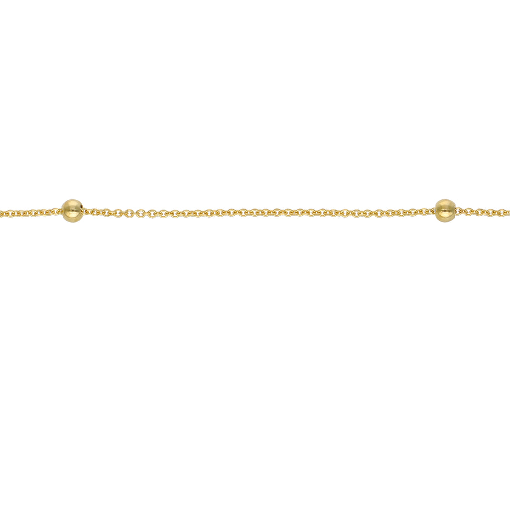 Pulsera Oro Amarillo 14kt Bolitas P005112815190