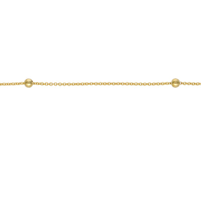 Pulsera Oro Amarillo 14kt Bolitas P005112815190