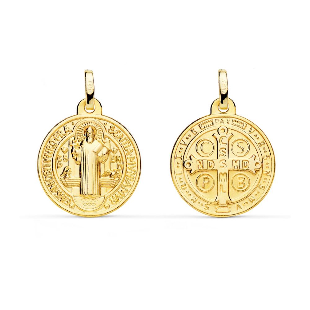 Medalla Oro Amarillo San Benito ME9420