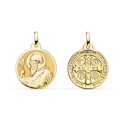 Medalla Oro Amarillo San Benito ME9417