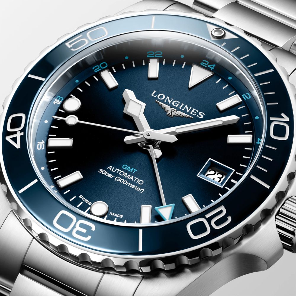 Reloj LONGINES Hydroconquest GMT L3.790.4.96.6