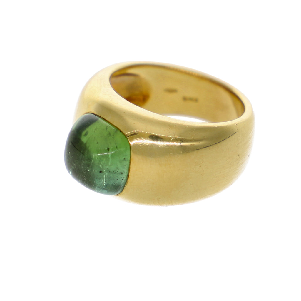 Anillo Oro Amarillo y Peridoto AN-11640