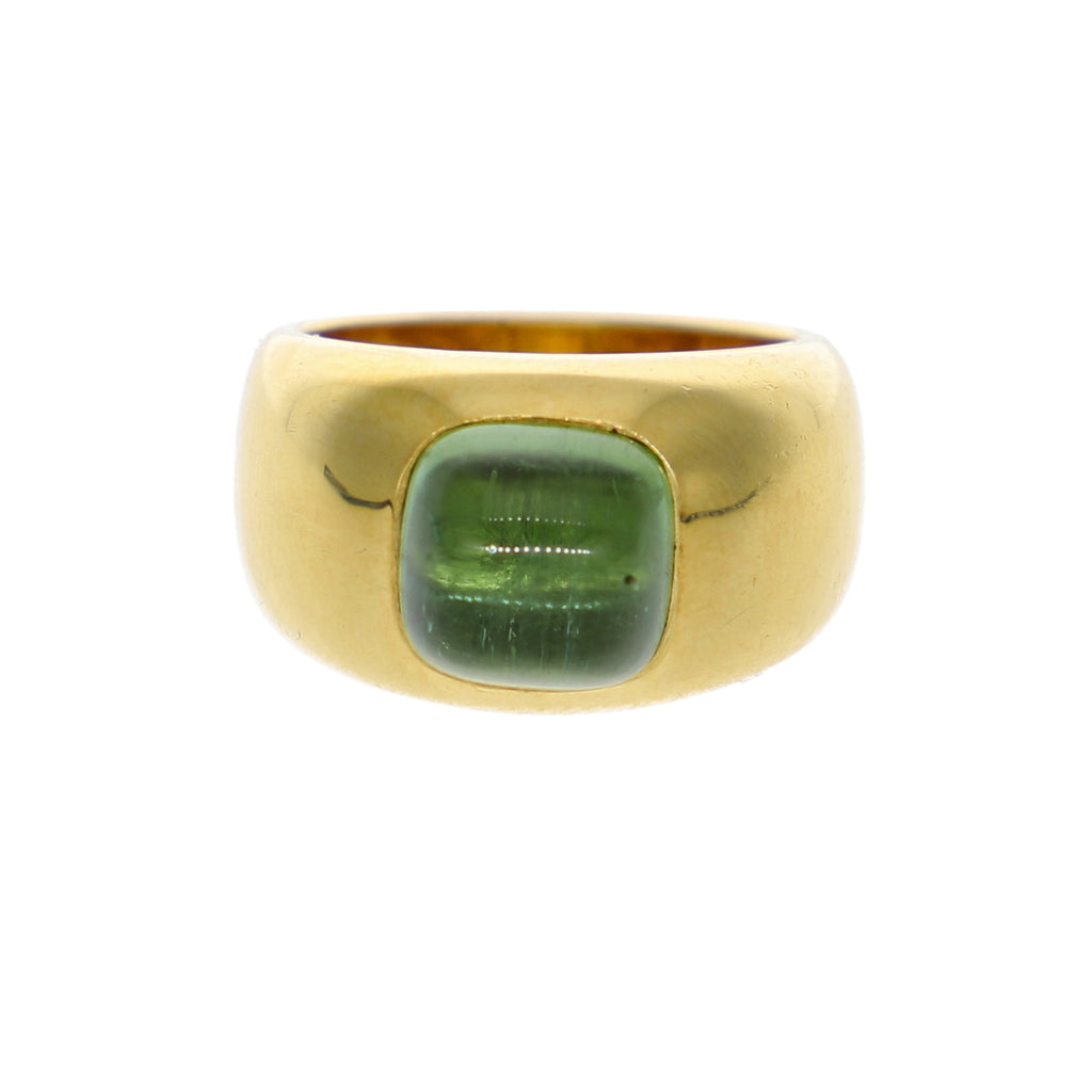 Anillo Oro Amarillo y Peridoto AN-11640
