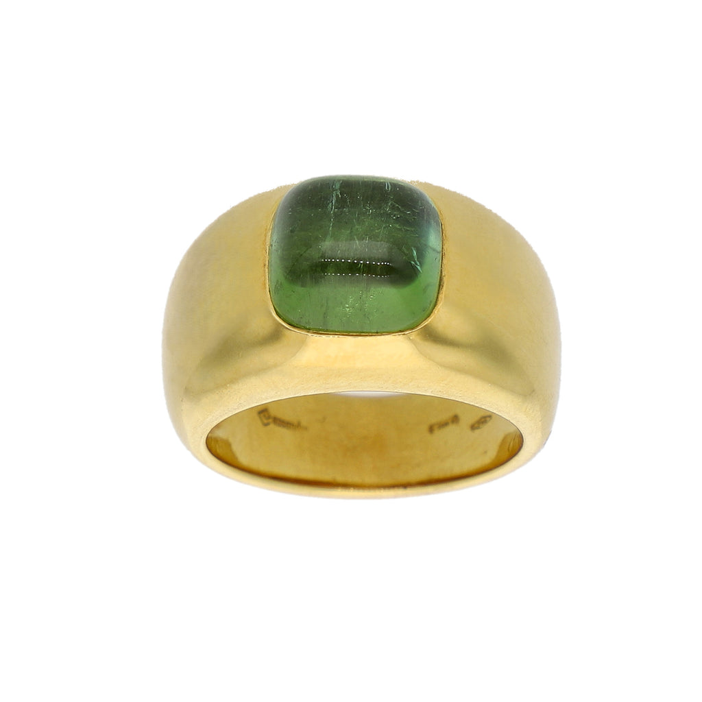 Anillo Oro Amarillo y Peridoto AN-11640