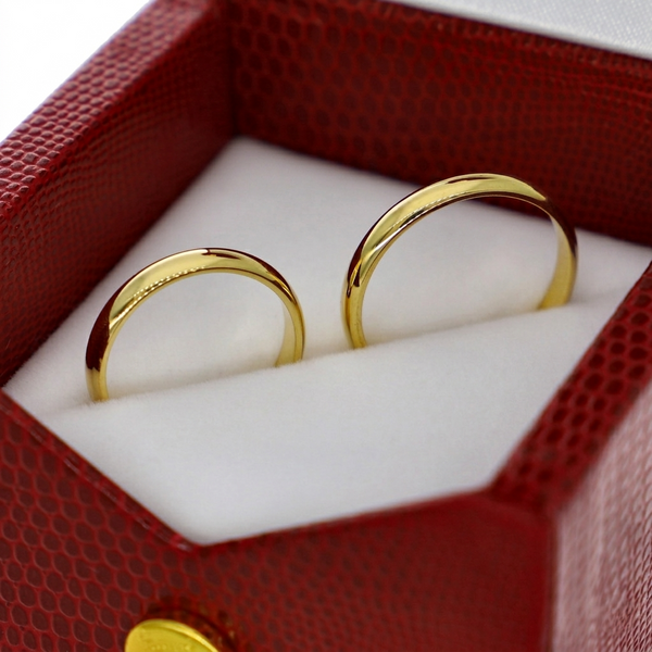 Argolla Matrimonio 3x1.3mm Entrega Inmediata