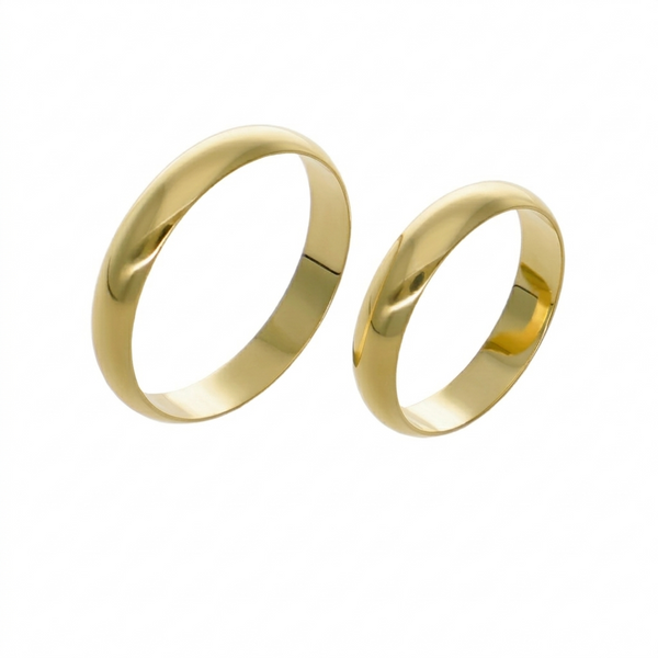 Argolla Matrimonio 4x0.70mm Entrega Inmediata