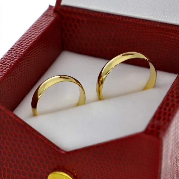 Argolla Matrimonio 4x0.70mm Entrega Inmediata