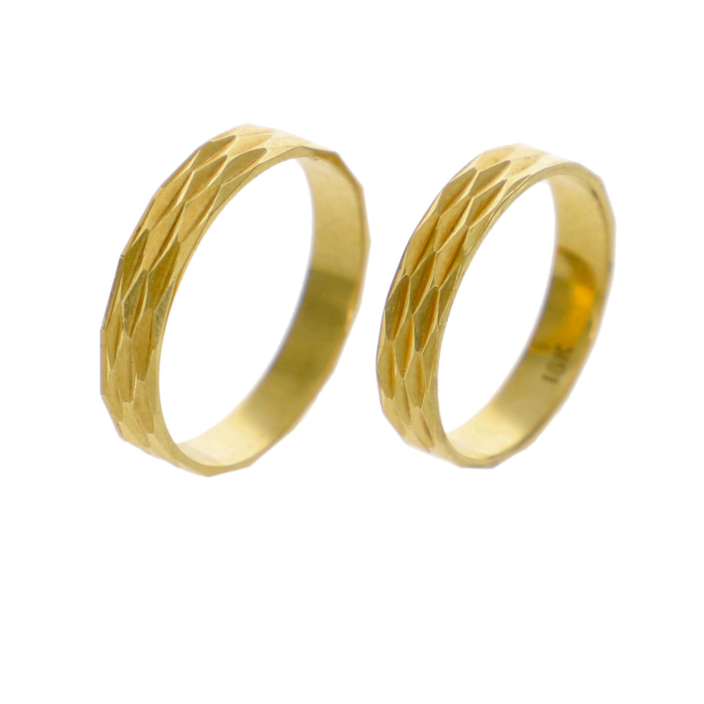 Argollas Matrimonio Tallada 4mm