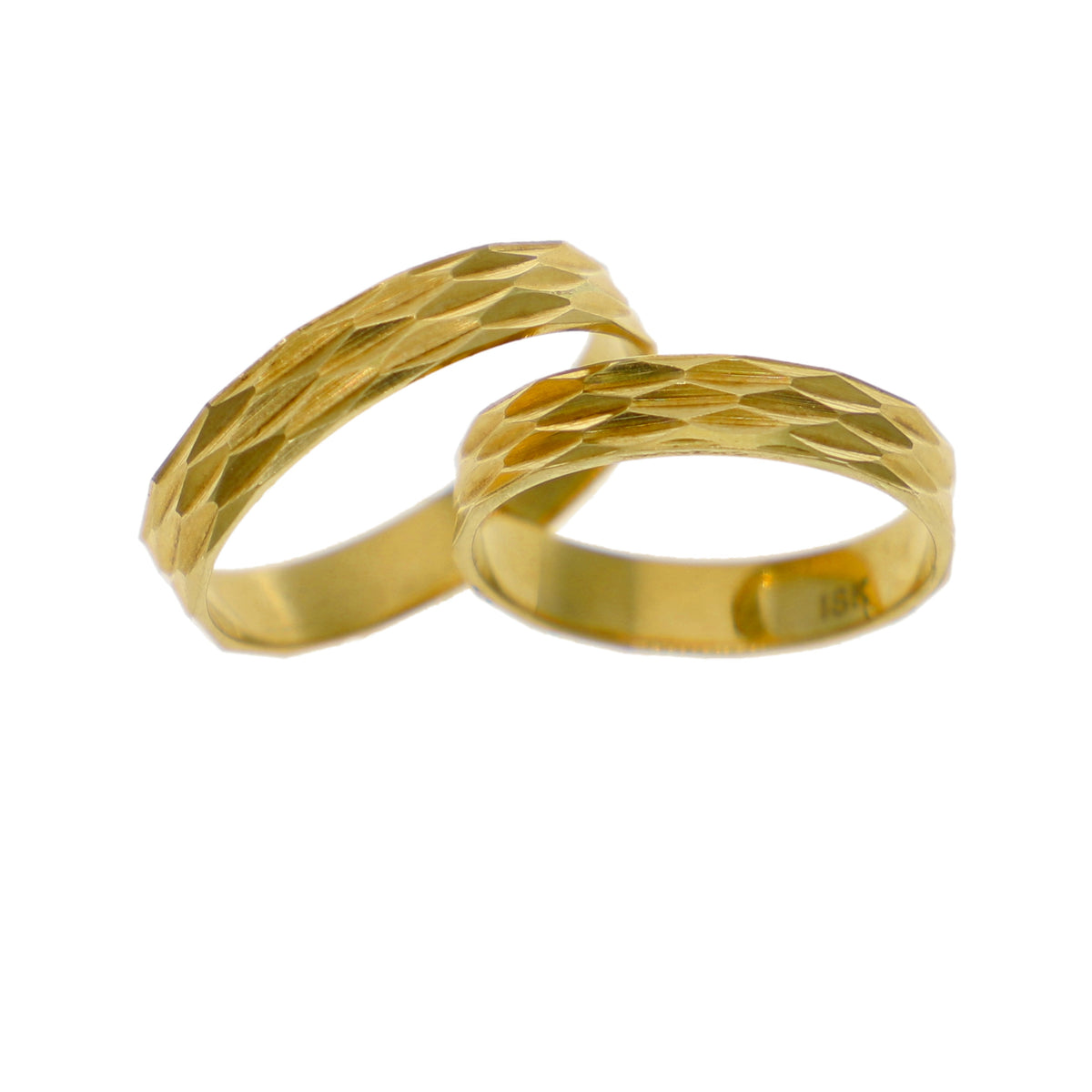 Argollas Matrimonio Tallada 4mm