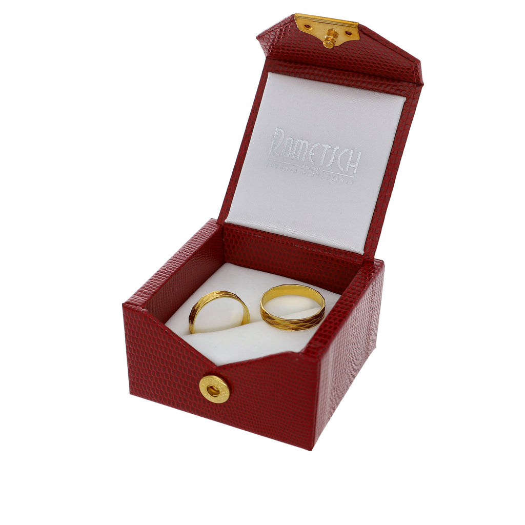 Argollas Matrimonio Tallada 4mm