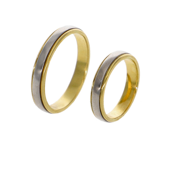 Argolla Matrimonio Bicolor II