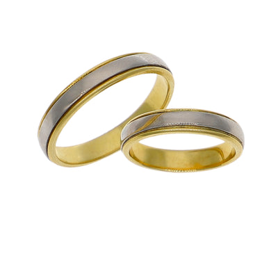 Argolla Matrimonio Bicolor II
