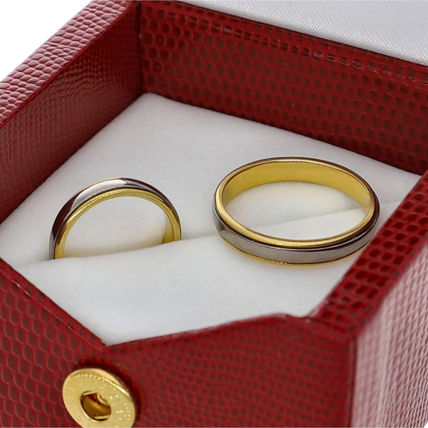 Argolla Matrimonio Bicolor II