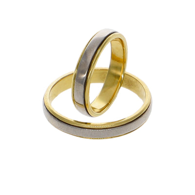 Argolla Matrimonio Bicolor II