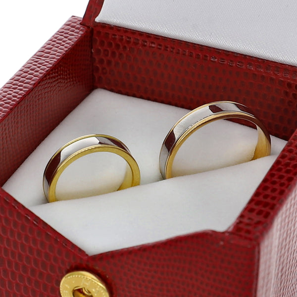 Argolla Matrimonio Bicolor