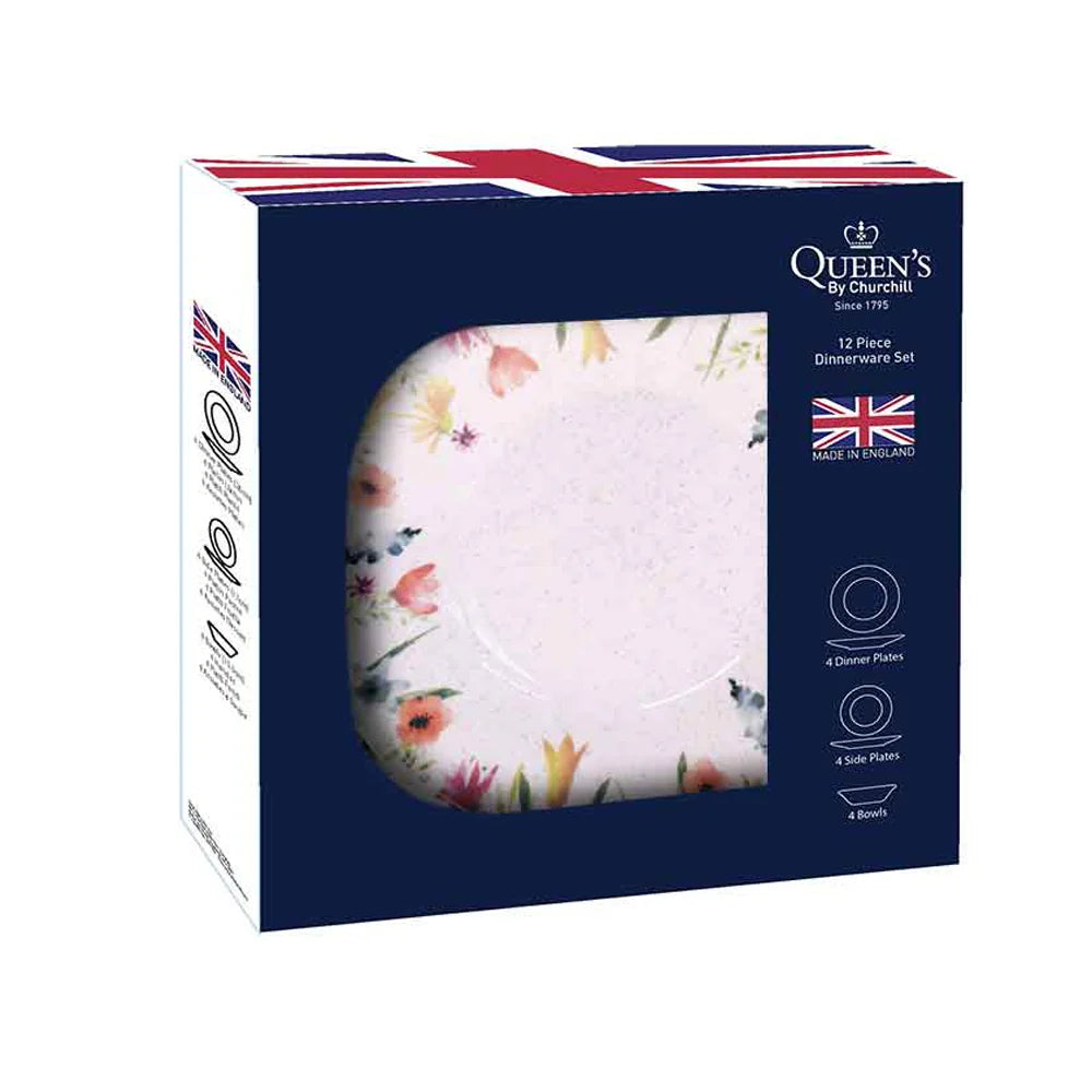 Juego Churchill Loza Aquarelle 12 Pzas