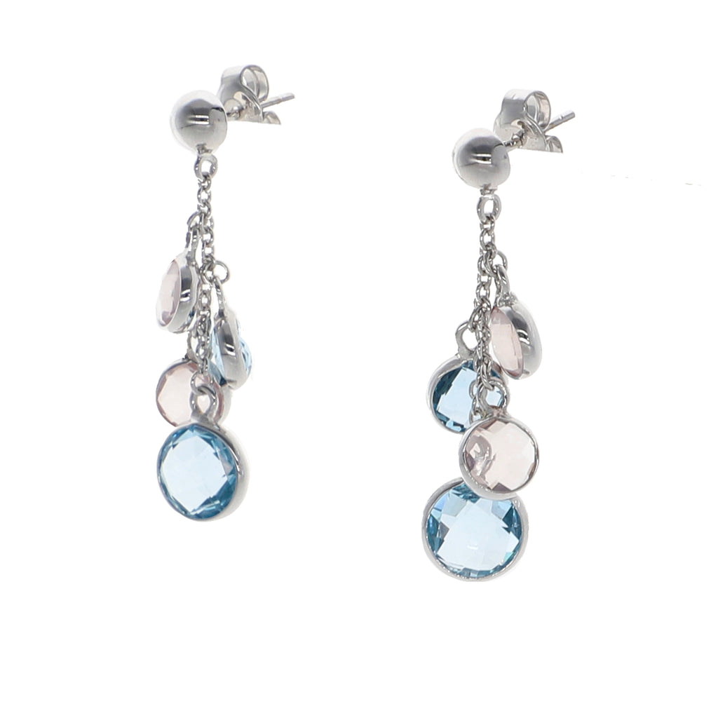 Aro Oro Blanco Piedras Naturales AR13224