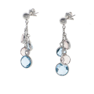 Aro Oro Blanco Piedras Naturales AR13224