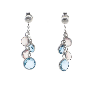 Aro Oro Blanco Piedras Naturales AR13224