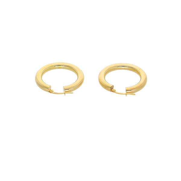Aros Argolla Oro Amarillo 27x4mm AR-13656