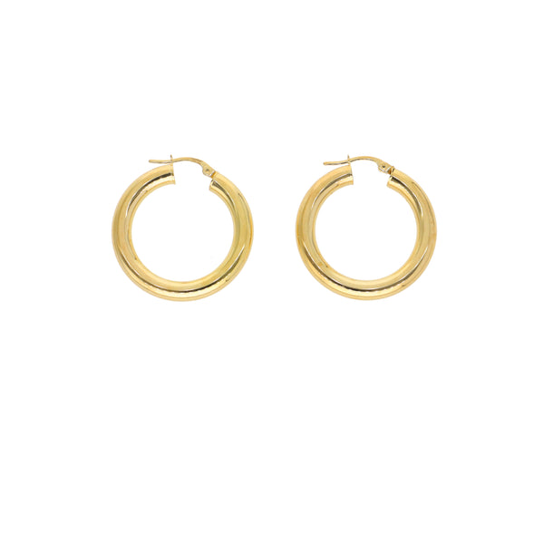 Aros Argolla Oro Amarillo 27x4mm AR-13656