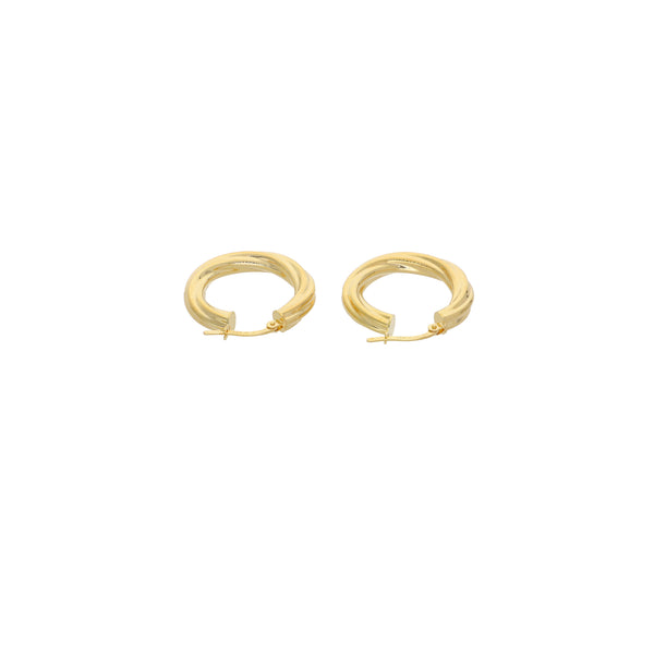 Aros Argolla Oro Amarillo 22x4mm AR-13658