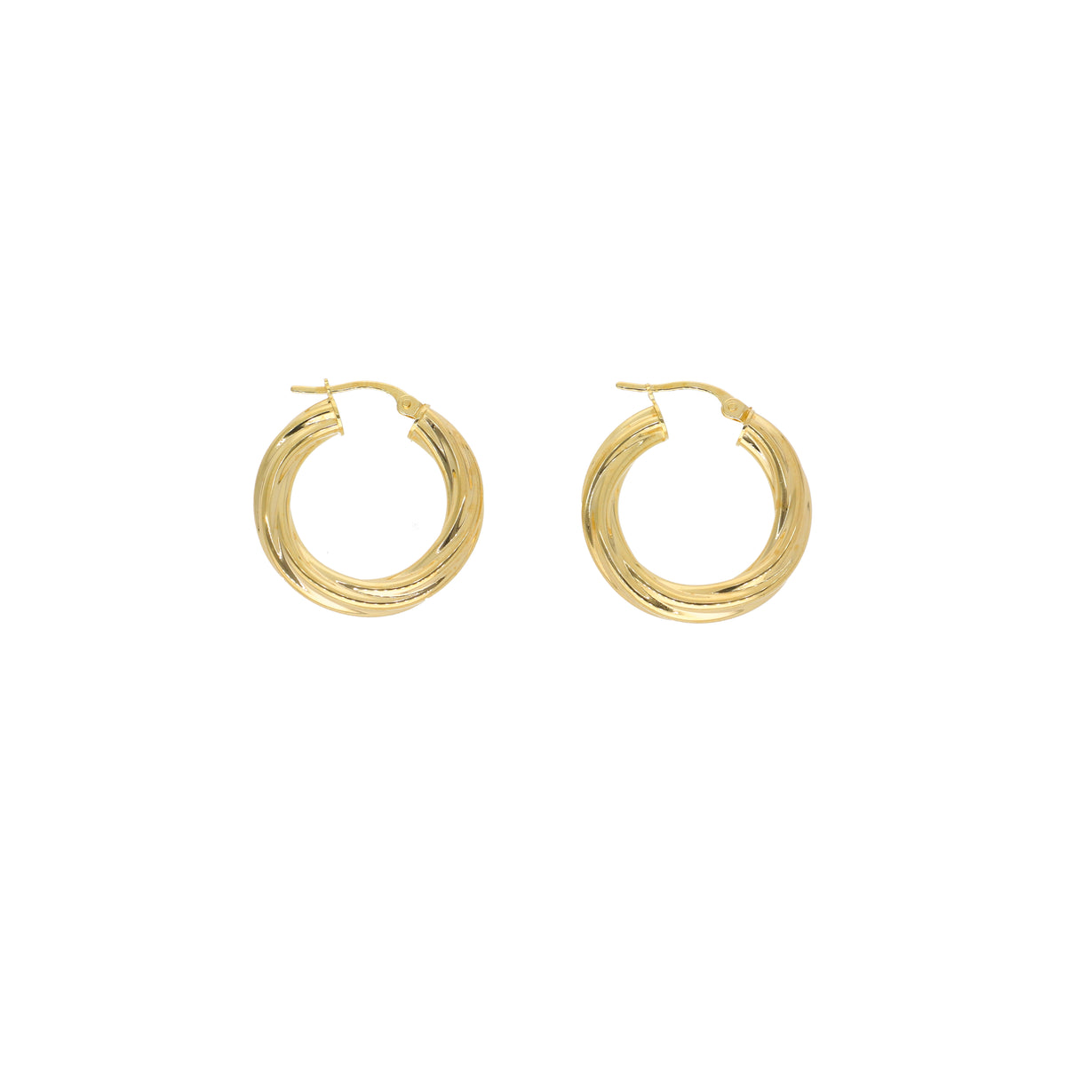 Aros Argolla Oro Amarillo 22x4mm AR-13658