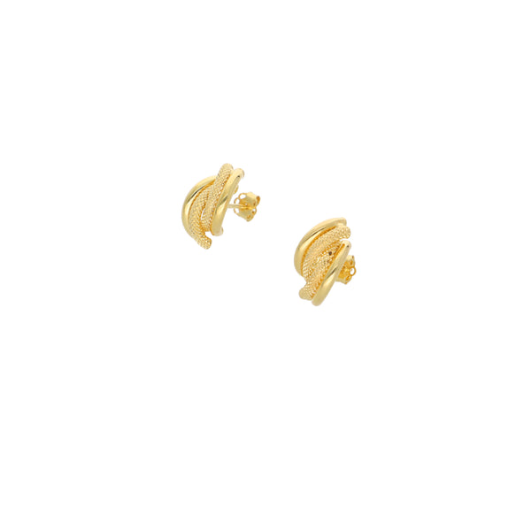 Aros Media Argolla Oro Amarillo AR-13666