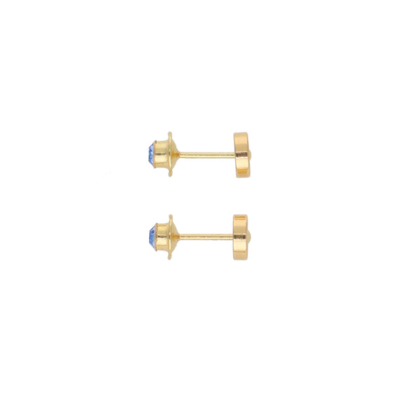 Aro Abridor Oro Amarillo Circón AR-13673