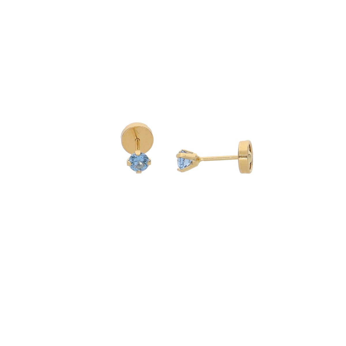 Aro Abridor Oro Amarillo Circón AR-13674