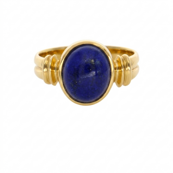 Anillo Oro Amarillo Lapislázuli AN9811266