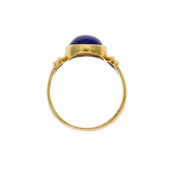 Anillo Oro Amarillo Lapislázuli AN9811266