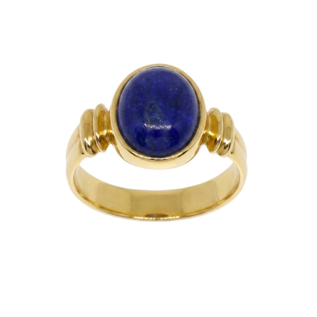 Anillo Oro Amarillo Lapislázuli AN9811266