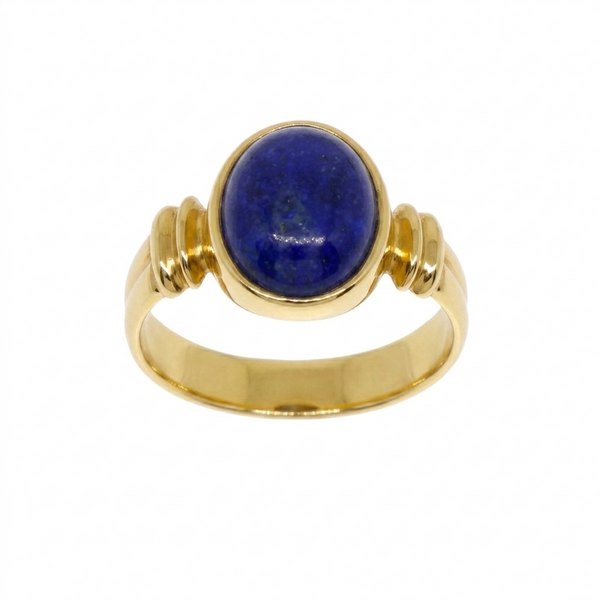 Anillo Oro Amarillo Lapislázuli AN9811266