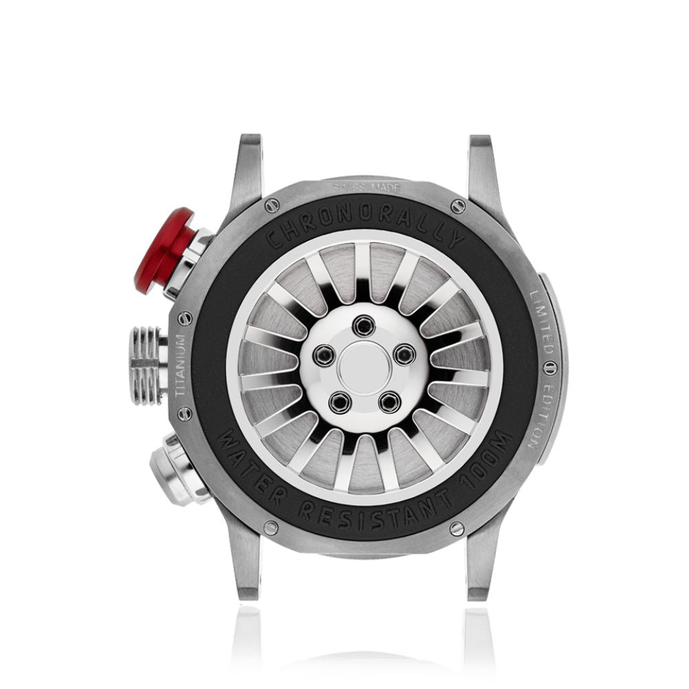 Reloj EDOX Chronorally Cronógrafo 45 Edición Limitada 38003.TINRCANBR