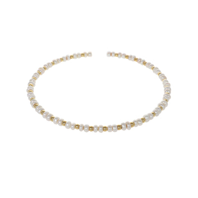 Collar de Perlas y Oro Amarillo CO0603103