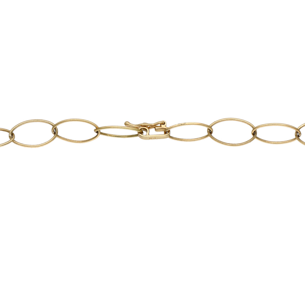 Collar Oro Amarillo Eslabones CO0806136