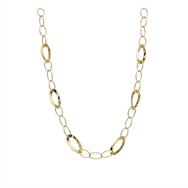 Collar Oro Amarillo Eslabones CO0806136