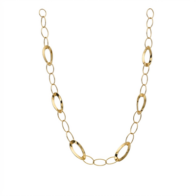 Collar Oro Amarillo Eslabones CO0806136