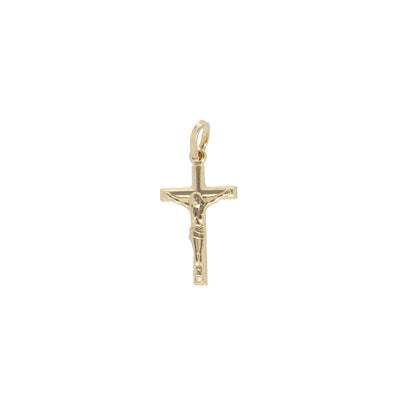 Cruz Oro Amarillo con Cristo, CR11791
