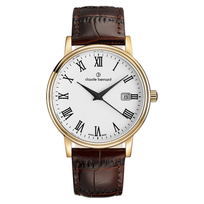 Reloj Claude Bernard Classic Date 5300737JBR