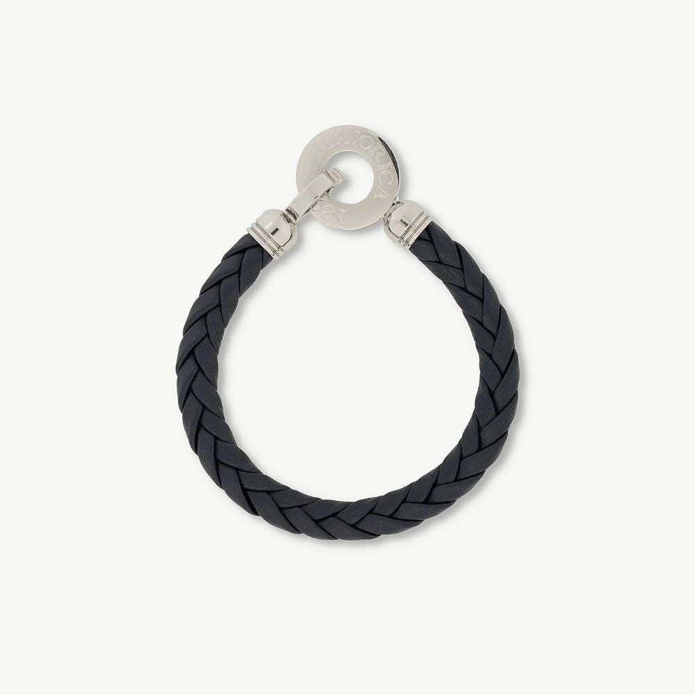 Pulsera Majorica Trenzada Azul
