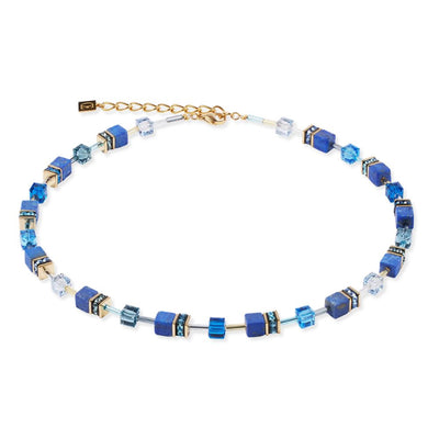 Collar GeoCube Precious Azul