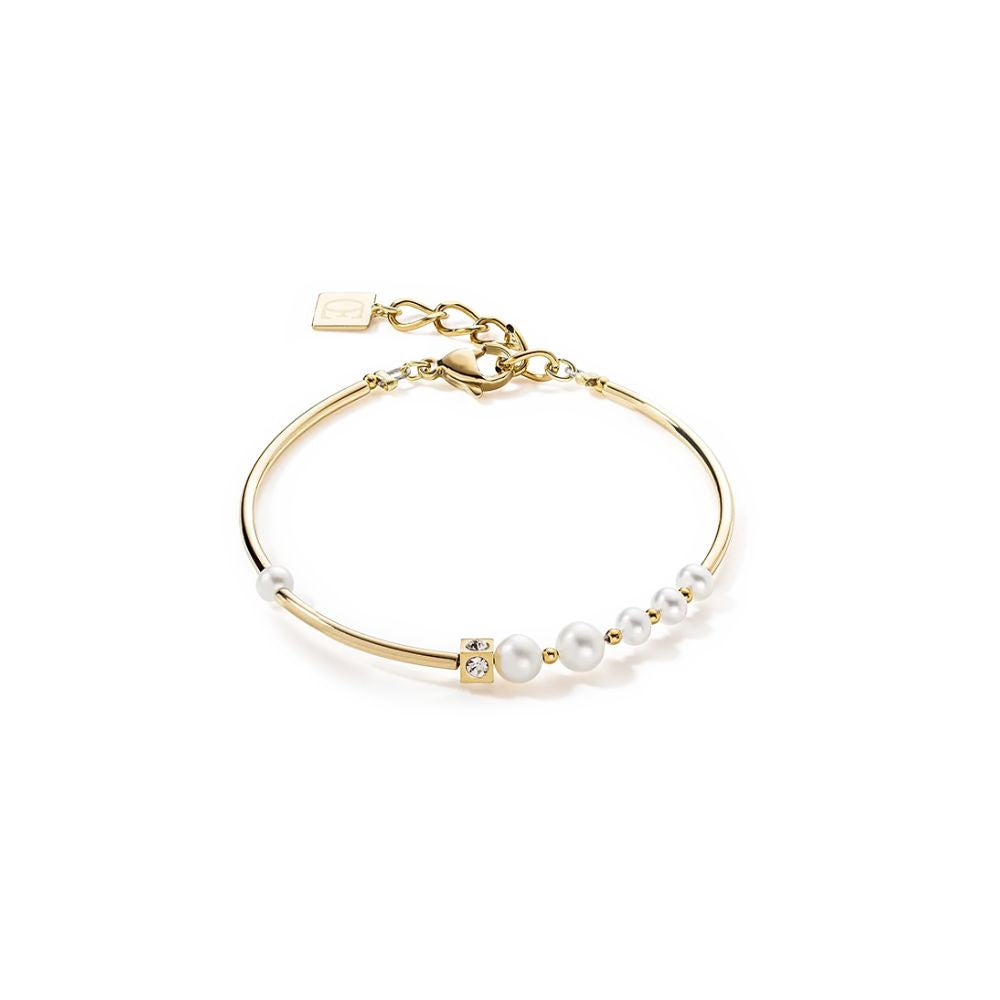 Pulsera Asimetría Perlas