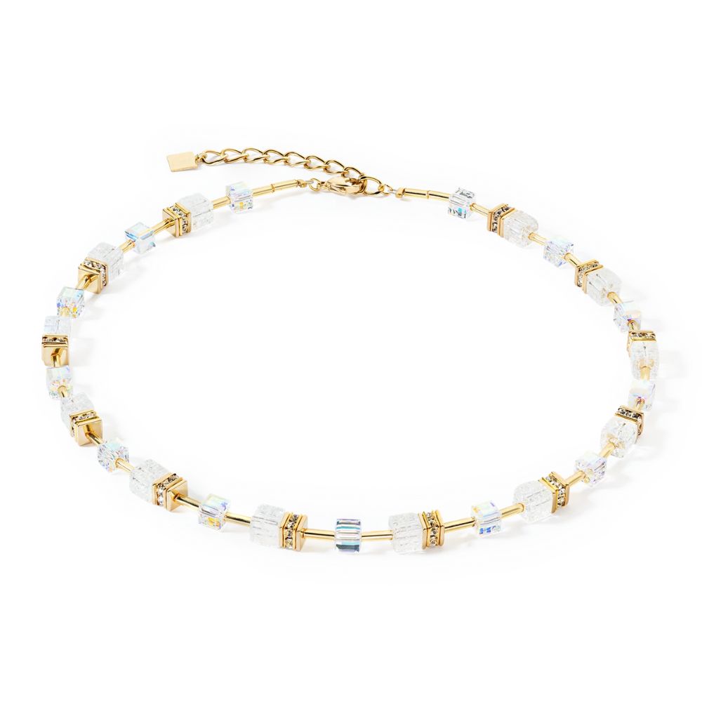 Collar Iconic GeoCube White